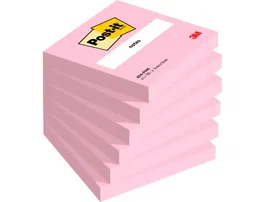 Post-it Bloc de notas adhesivas 76x76 mm fucsia neón