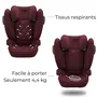 Cbx By Cybex Silla de Coche Solution B3 i-fix Grupo 2/3 Reclinable Roja CYB1694566317192