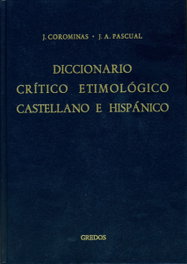 5.Diccionario Crítico Etimológico (Ri-X), Joan Coromines Vigneux, José Antonio Pascual - GREDOS, S.A.