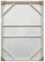 DKD Home Decor Cuadro Lienzo y Yeso Moderno 3D 83x4,5x123 cm (Surtido de 2)
