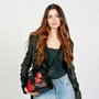 DC Comics Harley Quinn Bolso Bowling Fashion Jacket Negro