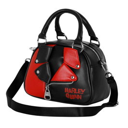 DC Comics Harley Quinn Bolso Bowling Fashion Jacket Negro