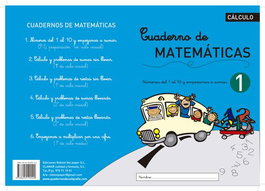 REBOST Cuaderno Matemáticas Nº 1 (Set de 5)