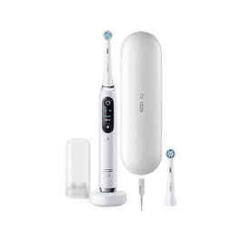 Braun Oral-B iO Series 9N Alabaster White Cepillo dental vibratorio para adulto con temporizador y sensor de presión, 7 modos