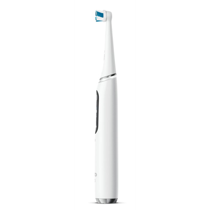 Braun Oral-B iO Series 9N Alabaster White Cepillo dental vibratorio para adulto con temporizador y sensor de presión, 7 modos