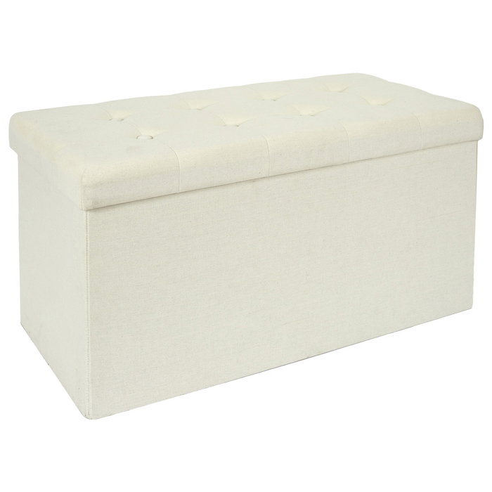 Home Deco Factory Banco Puf Plegable Eleonor 76x38 cm Home Deco Factory Banco Puf Plegable Eleonor 76x38 cm