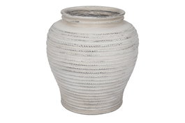 DKD Home Decor Jarrón Magnesia 43x43x44,5