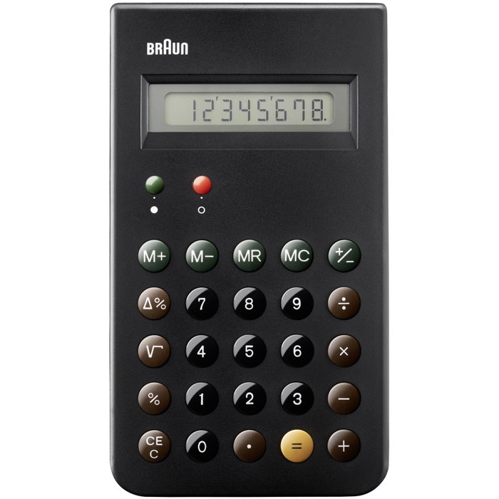 Braun BNE001BK Calculadora Electrónica Negra Braun BNE001BK Calculadora Electrónica Negra