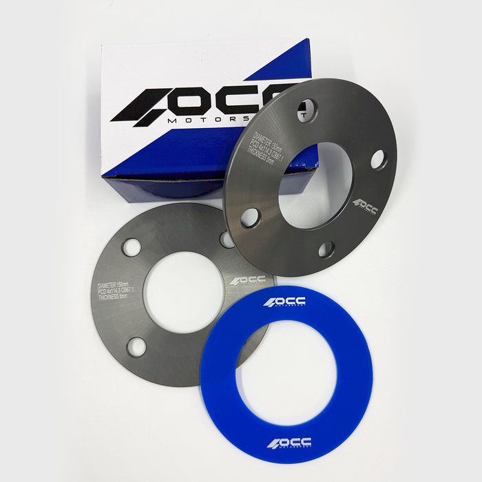 Occ Motorsport Separadores de Rueda 5mm PCD 4X114,3 Buje 67,1mm