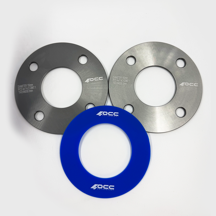 Occ Motorsport Separadores de Rueda 5mm PCD 4X114,3 Buje 67,1mm