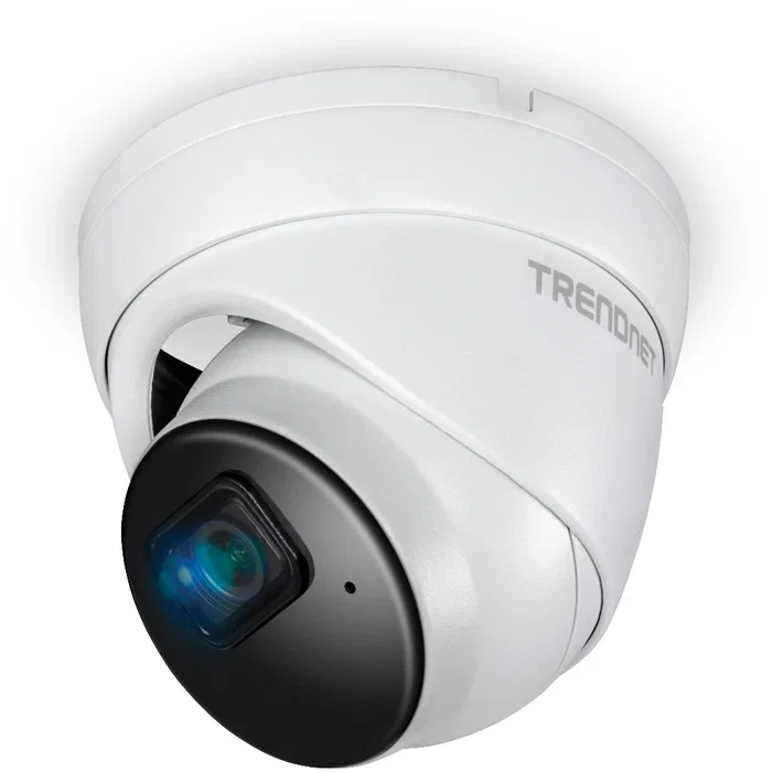 Trendnet TV-IP1515PI Cámara de Seguridad IP Turret 5MP (2592x1920) con Visión Nocturna, PoE, IP66, Interior y Exterior, para Techo, Blanca