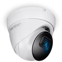 Trendnet TV-IP1515PI Cámara de Seguridad IP Turret 5MP (2592x1920) con Visión Nocturna, PoE, IP66, Interior y Exterior, para Techo, Blanca