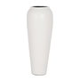 Jarrón Blanco Fibra de Cemento 38 X 38 X 100 cm