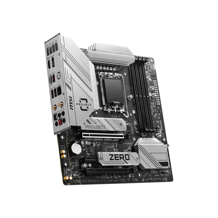 MSI B760M Project Zero LGA 1700 Micro ATX DDR5 MSI B760M Project Zero LGA 1700 Micro ATX DDR5