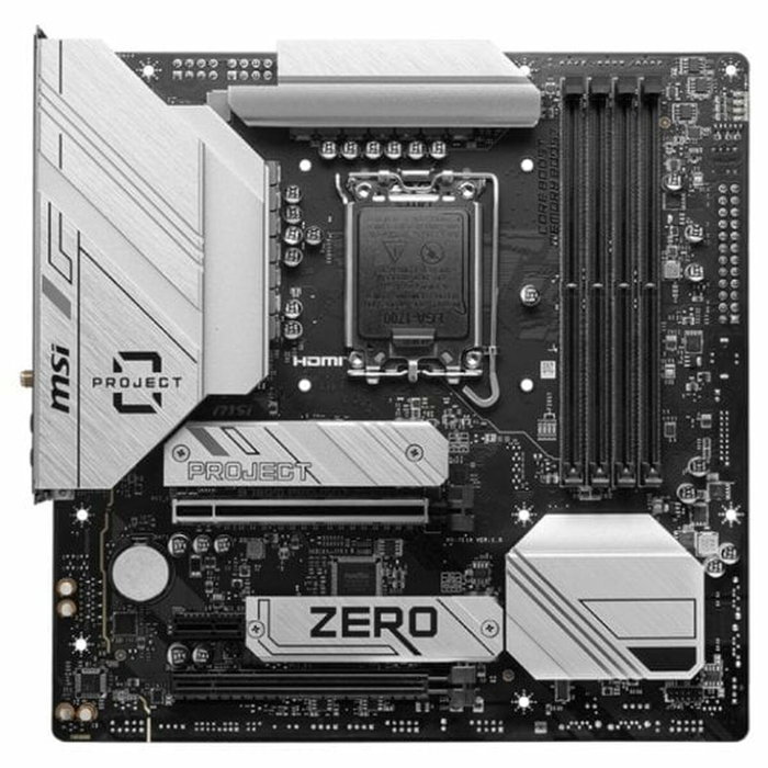 MSI B760M Project Zero LGA 1700 Micro ATX DDR5 MSI B760M Project Zero LGA 1700 Micro ATX DDR5