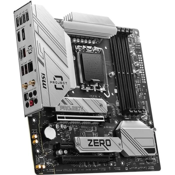 Msi Placa Base B760M Project Zero Intel B760 LGA 1700 Micro ATX Msi Placa Base B760M Project Zero Intel B760 LGA 1700 Micro ATX
