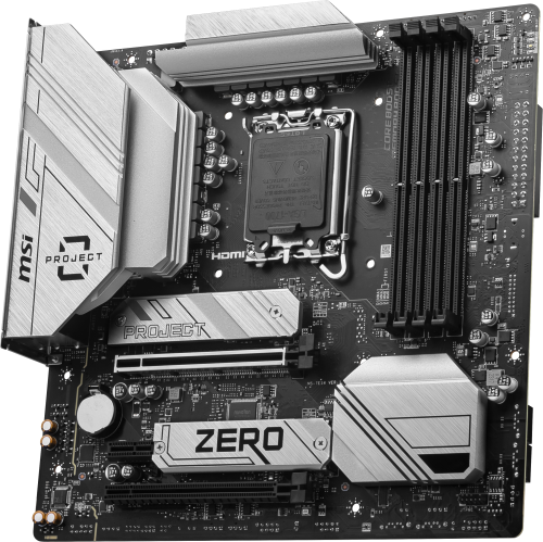 MSI 911-7E14-004 Placa Base B760M Project Zero, Intel LGA 1700, DDR5, Micro-ATX MSI 911-7E14-004 Placa Base B760M Project Zero, Intel LGA 1700, DDR5, Micro-ATX