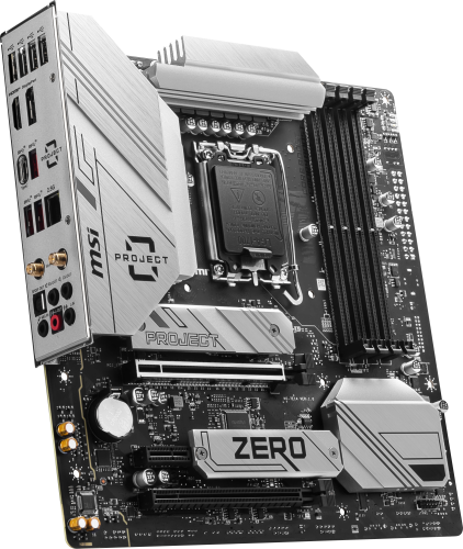 MSI 911-7E14-004 Placa Base B760M Project Zero, Intel LGA 1700, DDR5, Micro-ATX MSI 911-7E14-004 Placa Base B760M Project Zero, Intel LGA 1700, DDR5, Micro-ATX