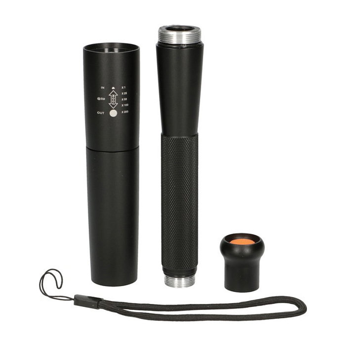 Extralink EFL-1101 Combat Bate de Béisbol con Linterna 10W 300lm