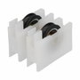 Edm Rodamiento inasa 163 rd09 de nylon blanco