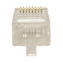 VALUE Conector Modular RJ-45 Cat.6/6A sin Blindar, Transparente, Plástico, 100 unidades, Ref. 21.99.3064