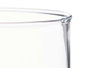 GIFTDECOR Jarrón de Cristal Cilindro Transparente de 12 cm x 40 cm