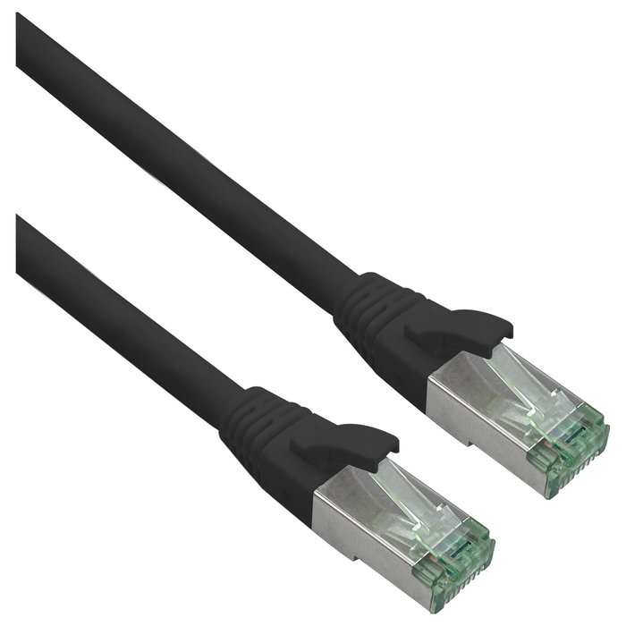 Helos Cable de parcheo Cat7 Superflex S/FTP RJ-45 0,15m Negro Helos Cable de parcheo Cat7 Superflex S/FTP RJ-45 0,15m Negro