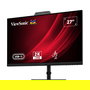Viewsonic VG2741V-2K Monitor 27" 2K QHD IPS 100Hz con Altavoces y Cámara Web, Puertos HDMI/DP/USB-C, Negro