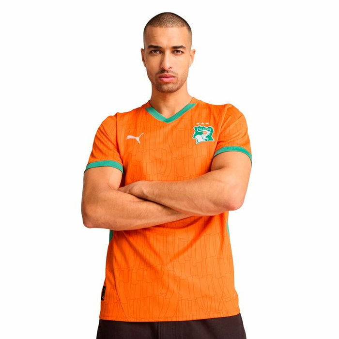 Camiseta de Fútbol de Manga Corta Hombre Puma Marfil Home Jersey Repl,Rickie 40