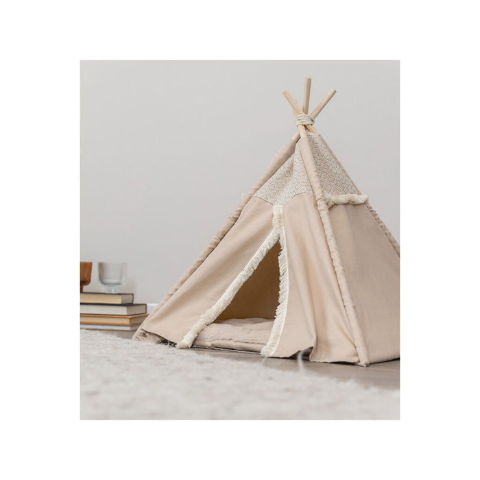 Cama para mascota Trixie Beige 55 × 65 × 55 cm Cama para mascota Trixie Beige 55 × 65 × 55 cm