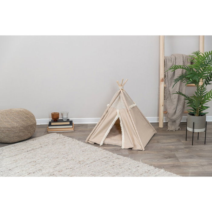 Cama para mascota Trixie Beige 55 × 65 × 55 cm Cama para mascota Trixie Beige 55 × 65 × 55 cm