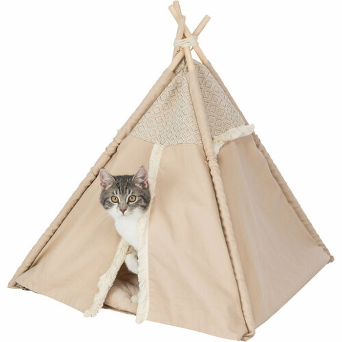 Cama para mascota Trixie Beige 55 × 65 × 55 cm Cama para mascota Trixie Beige 55 × 65 × 55 cm