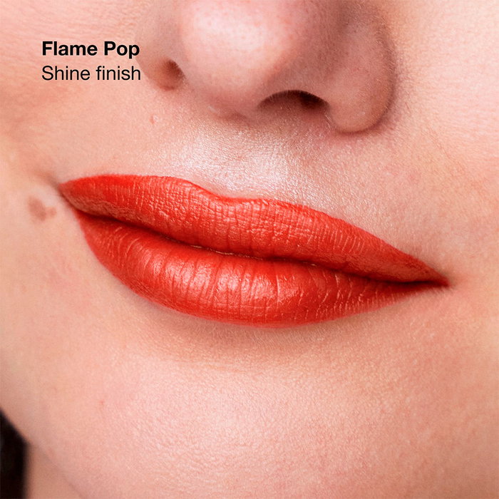 Clinique POP LONGWEAR SHINE barra de labios #Flame Pop 3,9 gr Clinique POP LONGWEAR SHINE barra de labios #Flame Pop 3,9 gr