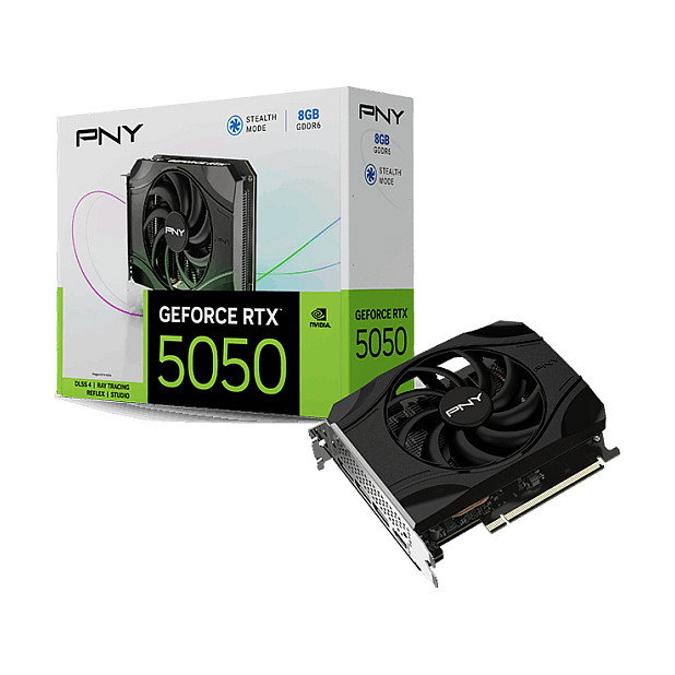PNY GeForce RTX 5050 8GB GDDR6 PNY GeForce RTX 5050 8GB GDDR6