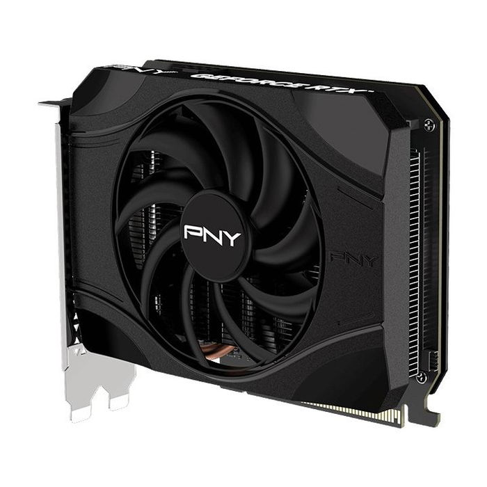 PNY GeForce RTX 5050 Tarjeta Gráfica - 8GB GDDR6 2560 Cores, 2572 MHz Boost, PCIe x8 5.0, 4x Pantallas (3x DisplayPort 2.1b, 1x HDMI 2.1b), Ventilador Activo