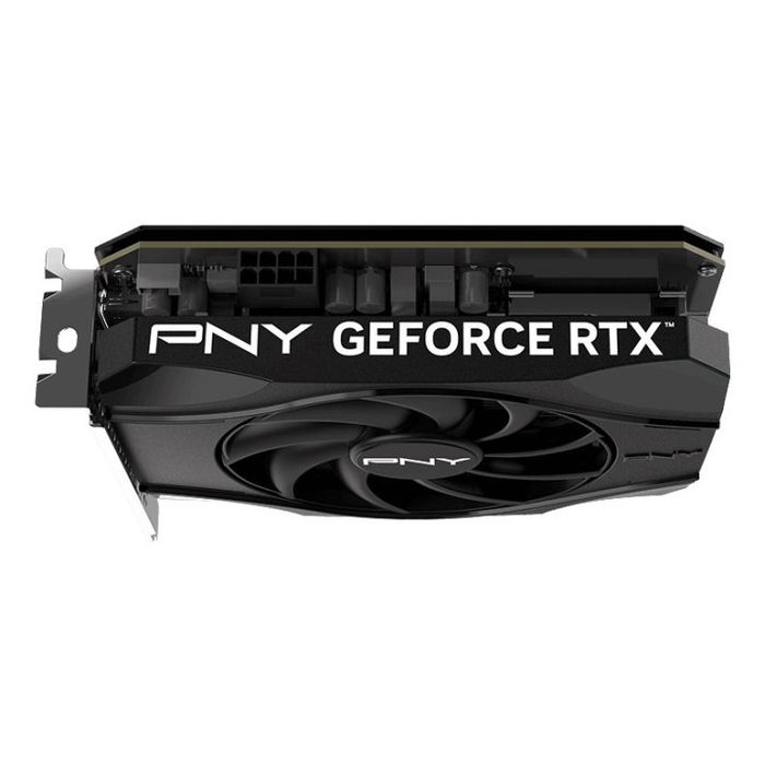 PNY GeForce RTX 5050 Tarjeta Gráfica - 8GB GDDR6 2560 Cores, 2572 MHz Boost, PCIe x8 5.0, 4x Pantallas (3x DisplayPort 2.1b, 1x HDMI 2.1b), Ventilador Activo