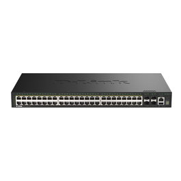 D-Link DGS-1530-52P Switch Smart Managed con 48 puertos PoE y 4 enlaces 10G SFP+