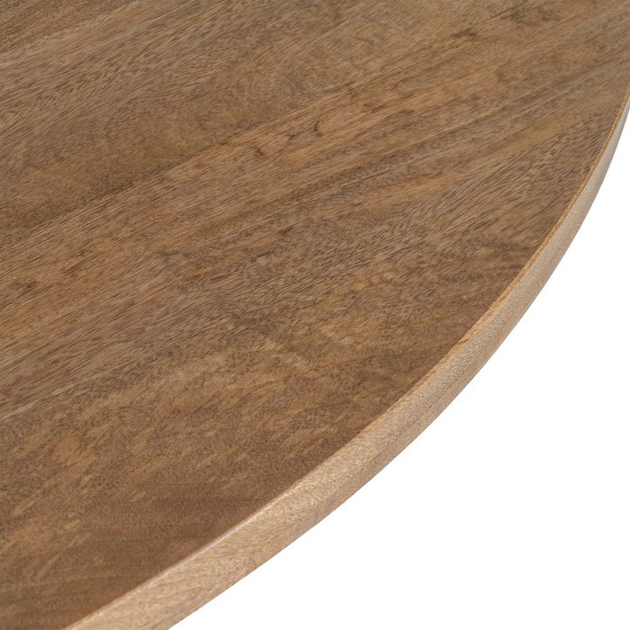 Mesa Comedor Madera de Mango Salón 150 X 150 X 76 cm Mesa Comedor Madera de Mango Salón 150 X 150 X 76 cm