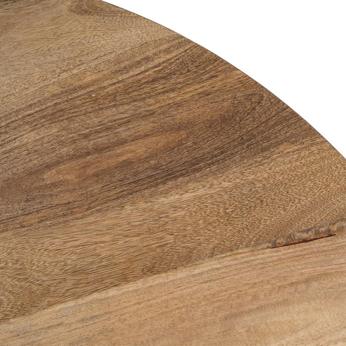 Mesa Comedor Madera de Mango Salón 150 X 150 X 76 cm Mesa Comedor Madera de Mango Salón 150 X 150 X 76 cm