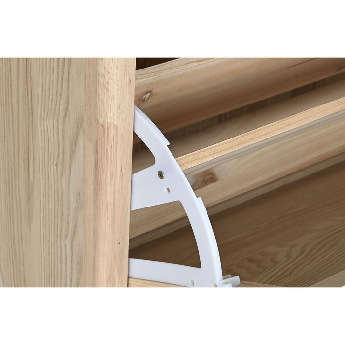 DKD Home Decor Zapatero de Abeto y MDF Natural