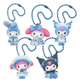 Sanrio Minifiguras Twinchees My Melody x Kuromi Sweet Lolita 5 cm Blind Pack Expositor (24)