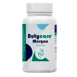 MARGAN Butycare 60 Cápsulas: Complemento Intestinal con Butirato Triglicerado, Vitamina D, Extracto de Granada y Uva