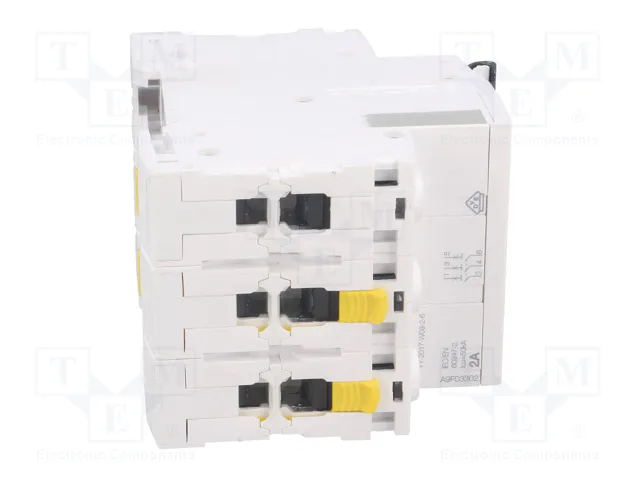 SCHNEIDER ELECTRIC ACTI9 iC60N 3 polos 2A curva B SCHNEIDER ELECTRIC ACTI9 iC60N 3 polos 2A curva B