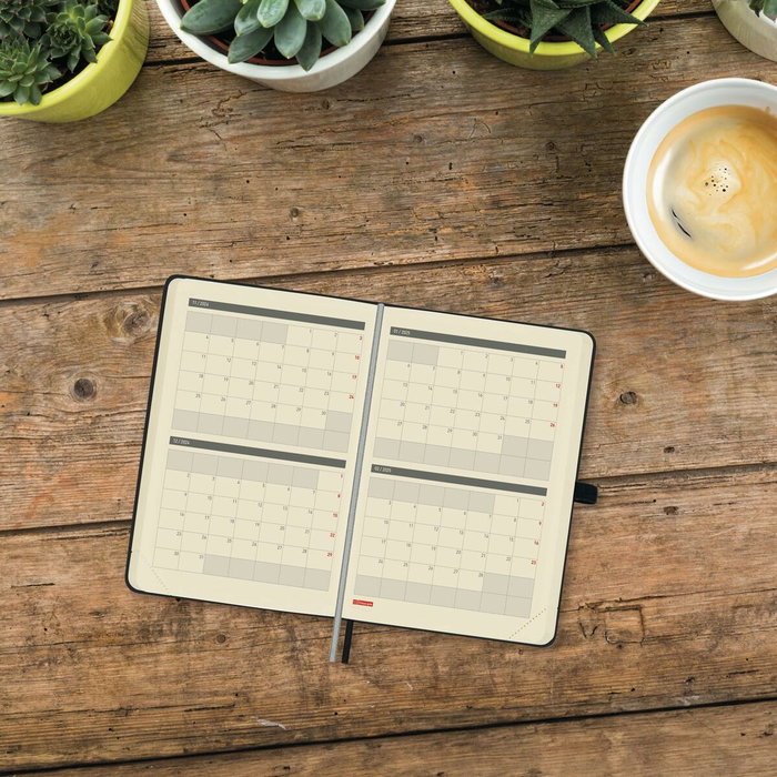 Finocam Agenda Minimal 18 Meses Negro 2024-2025 Finocam Agenda Minimal 18 Meses Negro 2024-2025