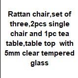 DKD Home Decor Mesa Terraza Y Jardin Ratán Sintético Marron Claro Blanco 56x76x59 cm Set de 3