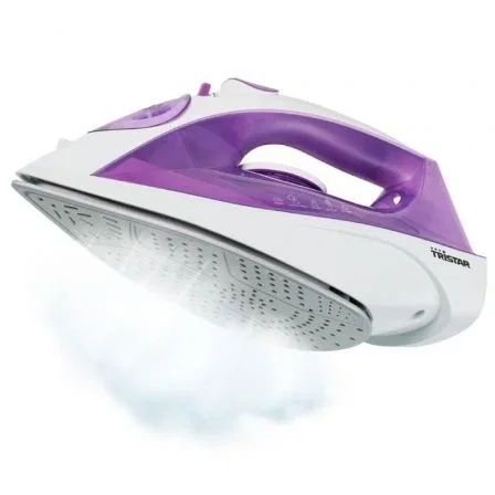 Tristar ST-8350 Plancha de Vapor 2200W, Suela Cerámica, Depósito 260ml, Vapor 30g/min, Golpe 108g/min, Antical, Antigoteo y Vertical