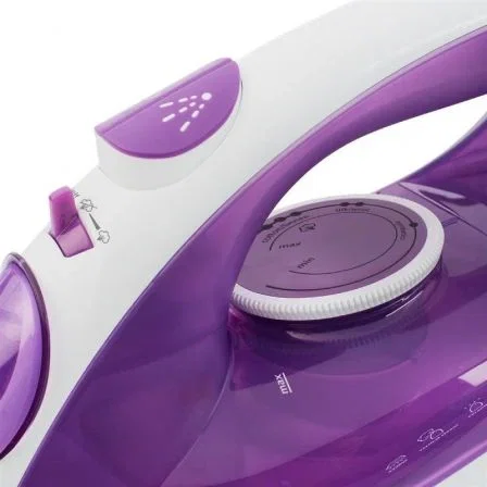 Tristar ST-8350 Plancha de Vapor 2200W, Suela Cerámica, Depósito 260ml, Vapor 30g/min, Golpe 108g/min, Antical, Antigoteo y Vertical