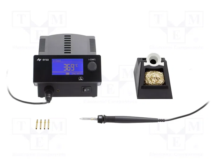 ERSA Estación de soldar i-CON 1 MK2 80W ESD ERSA Estación de soldar i-CON 1 MK2 80W ESD