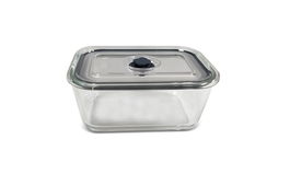 DKD Home Decor Recipiente Transparente 12.3 x 7.5 x 17 cm