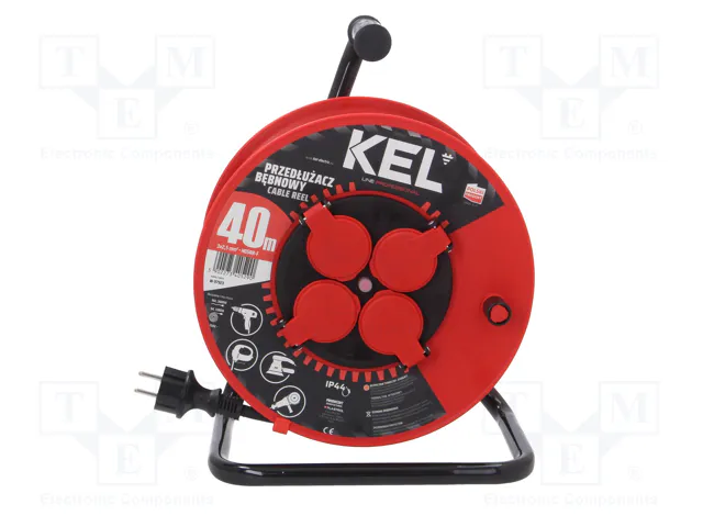 KEL Prolongador de alimentación H05RR-F 3G2,5mm2 40m